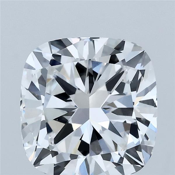 3.02ct Cushion E VVS2 Lab Created Diamond