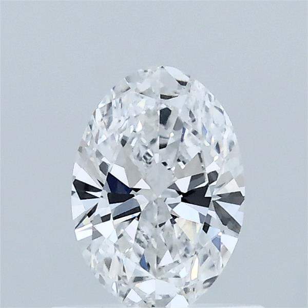 0.6ct Oval D VVS2 Lab Created Diamond