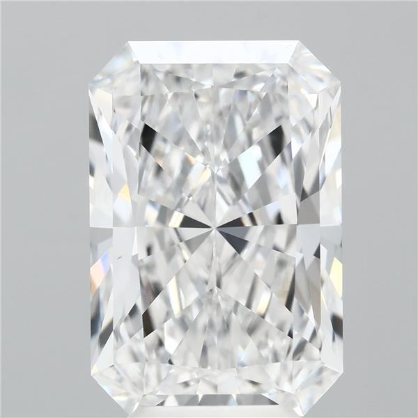 5.15ct Radiant D VVS1 Lab Created Diamond