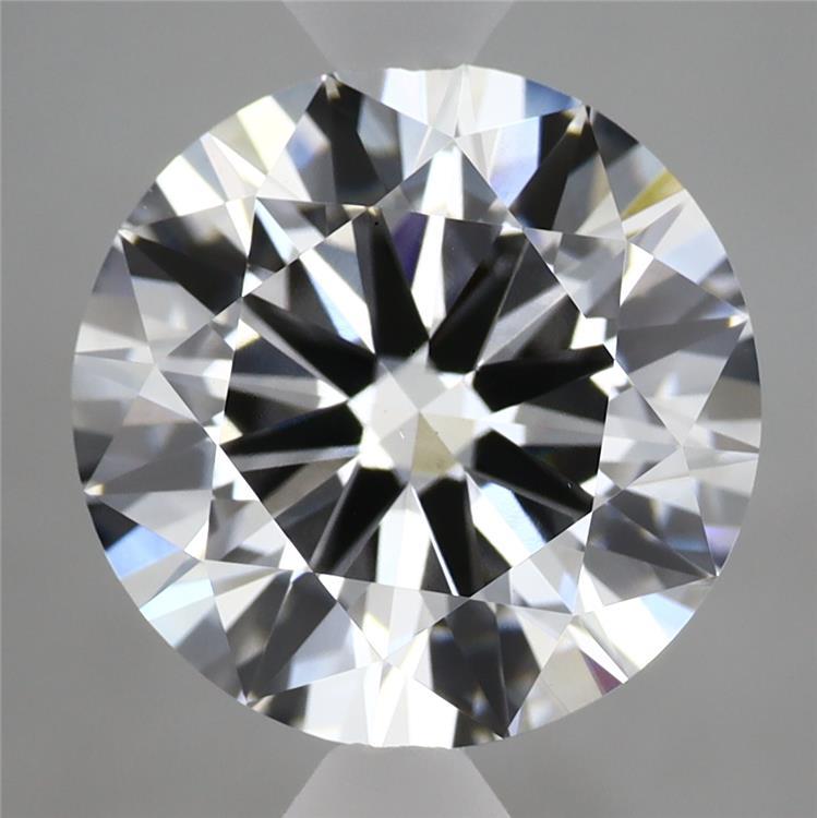3.96ct Round F VS1 Lab Created Diamond