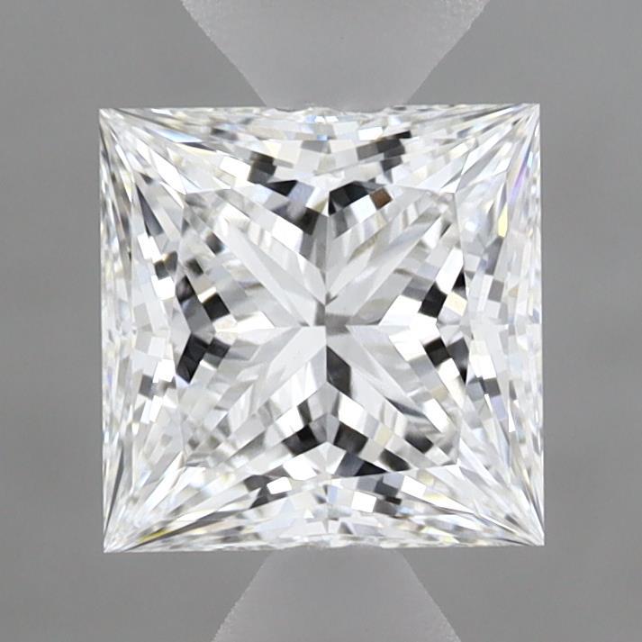 1.29ct Princess D VVS2 Lab Created Diamond