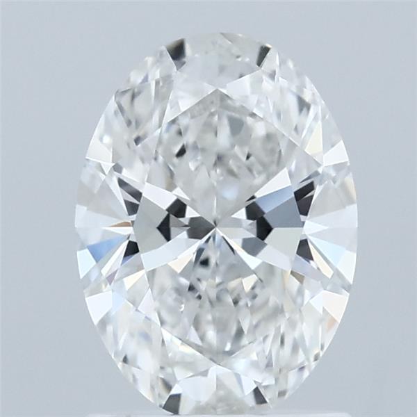 1.26ct Oval F VVS2 Lab Created Diamond