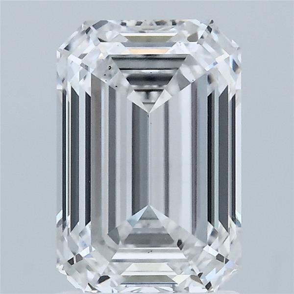 2.02ct Emerald D VS2 Lab Created Diamond