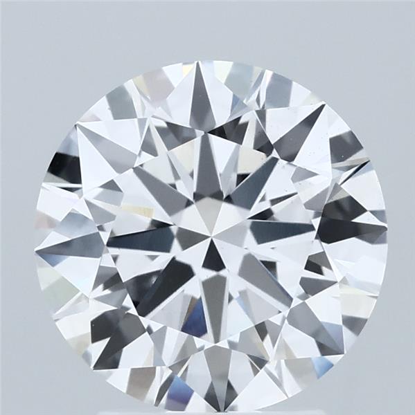 2.8ct Round D VS1 Lab Created Diamond