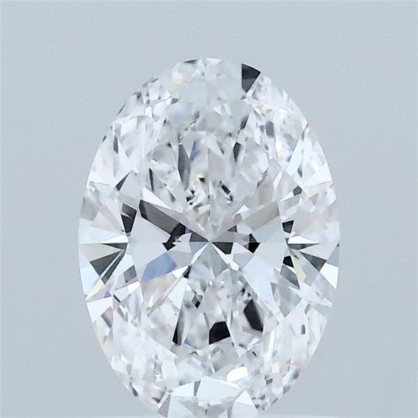 1.06ct Oval D VVS2 Lab Created Diamond