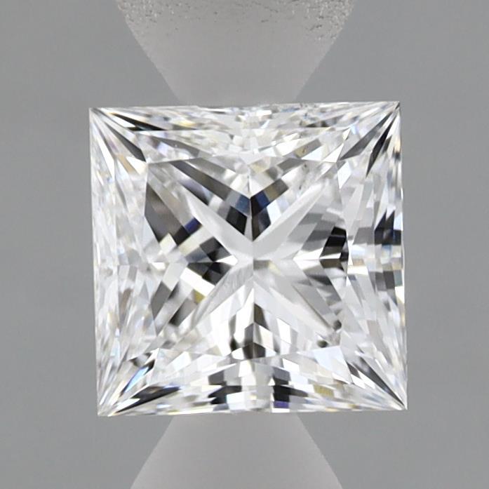 0.98ct Princess D VS2 Lab Created Diamond