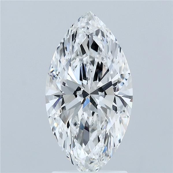 2.23ct Marquise E VVS2 Lab Created Diamond
