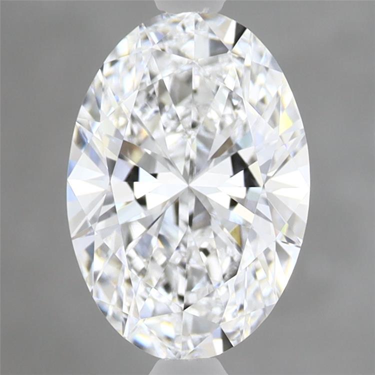 1.89ct Oval D VVS2 Lab Created Diamond