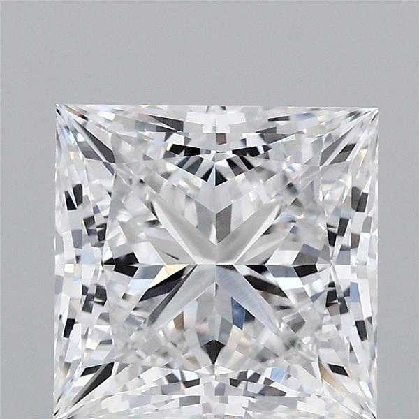 3.28ct Princess D VVS2 Lab Created Diamond