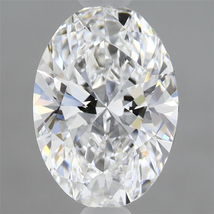 1.6ct Oval D VS1 Lab Created Diamond