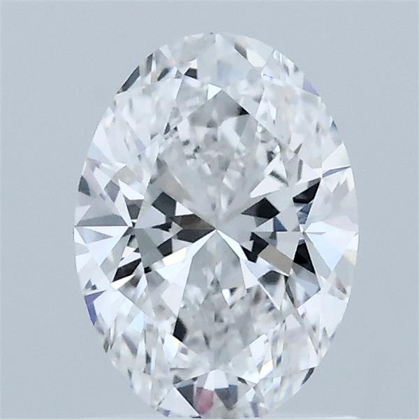 1.02ct Oval D VVS2 Lab Created Diamond