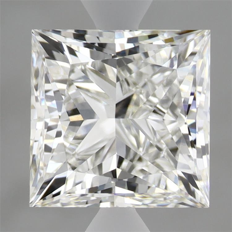 3.07ct Princess F VVS2 Lab Created Diamond