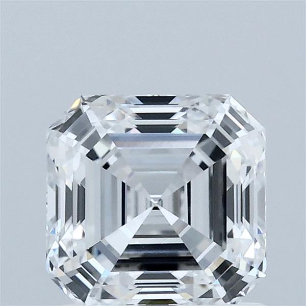 1.26ct Asscher D VVS2 Lab Created Diamond