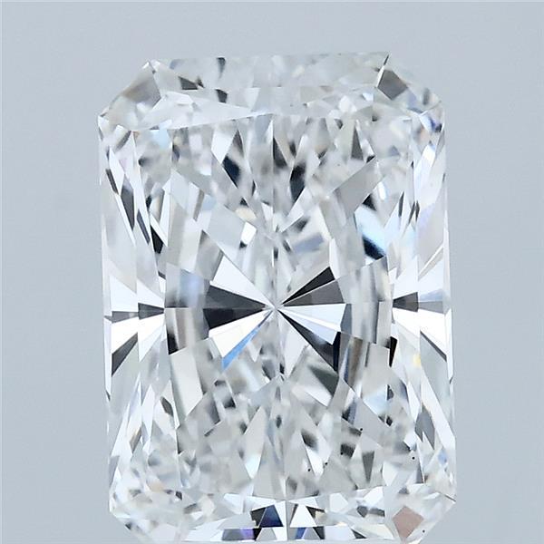 3.06ct Radiant E VS1 Lab Created Diamond