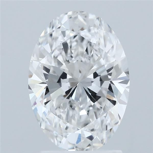 2.09ct Oval D VVS2 Lab Created Diamond