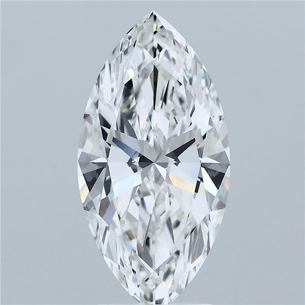 3.05ct Marquise E VVS1 Lab Created Diamond