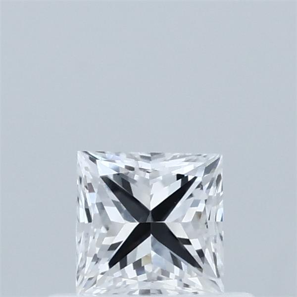 0.51ct Princess D VVS2 Lab Created Diamond