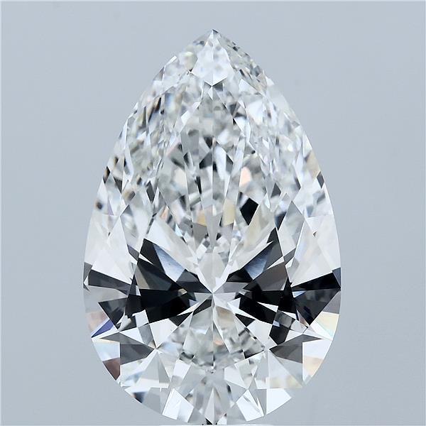 10.03ct Pear F VVS2 Lab Created Diamond