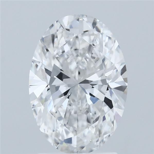 2.21ct Oval E VS1 Lab Created Diamond