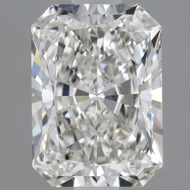 1.11ct Radiant F VVS2 Lab Created Diamond
