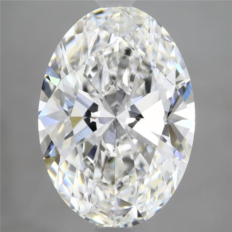4.83ct Oval E VVS2 Lab Created Diamond