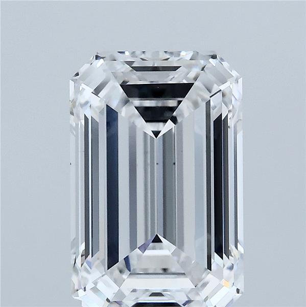 3.51ct Emerald D VS2 Lab Created Diamond