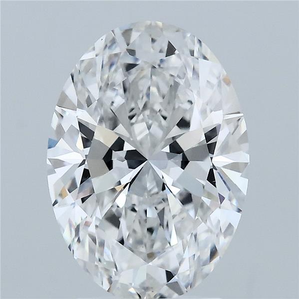 2.84ct Oval E VS1 Lab Created Diamond