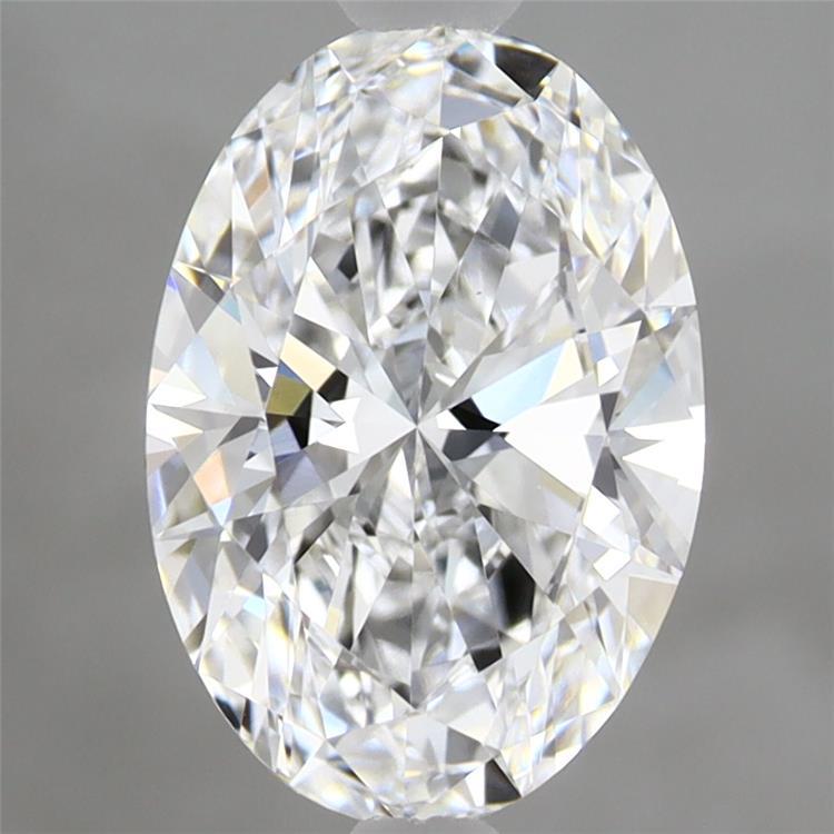 2.1ct Oval D VVS1 Lab Created Diamond