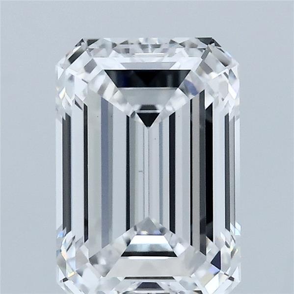 2.07ct Emerald E VS1 Lab Created Diamond
