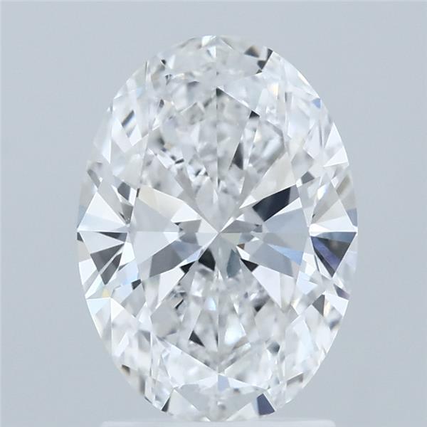 2ct Oval E VS1 Lab Created Diamond