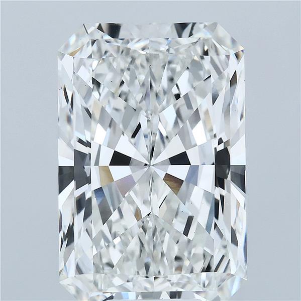 8.53ct Radiant F VS1 Lab Created Diamond