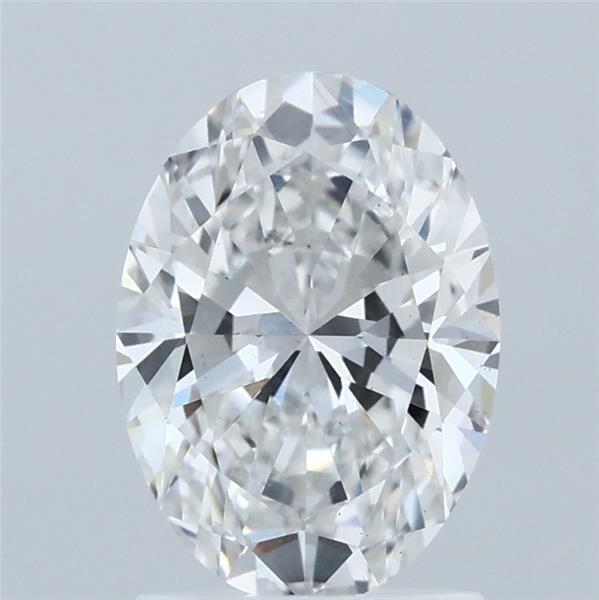 1.54ct Oval E VS2 Lab Created Diamond