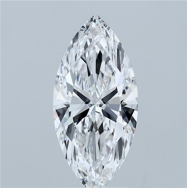 2.51ct Marquise E VVS2 Lab Created Diamond