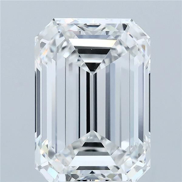 5.02ct Emerald E VVS2 Lab Created Diamond