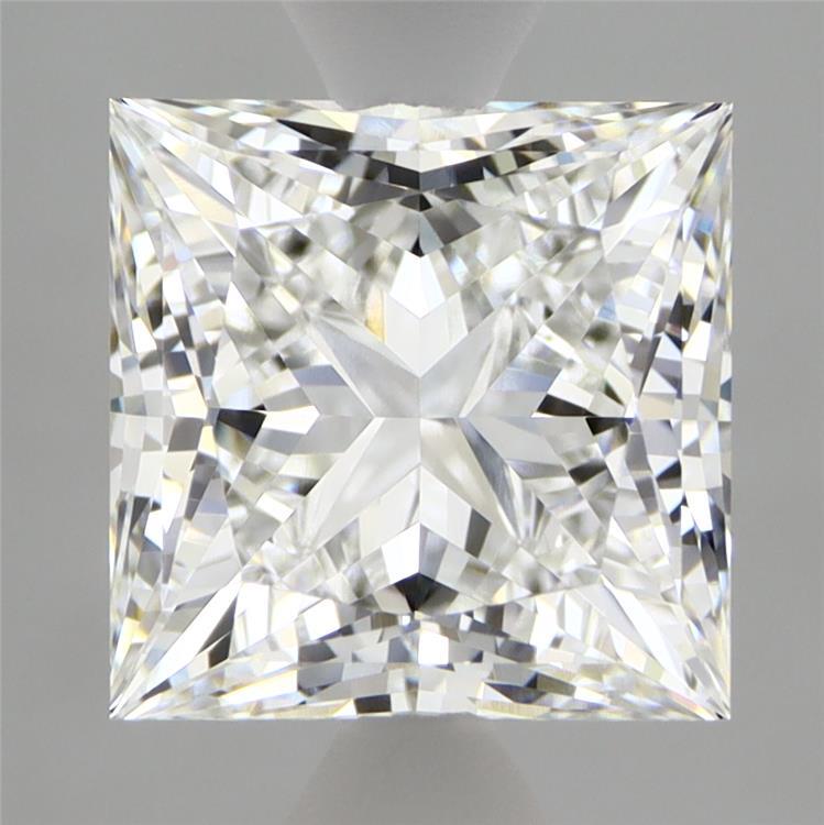 2.91ct Princess E VVS2 Lab Created Diamond