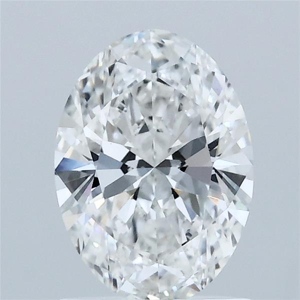 1.09ct Oval F VS1 Lab Created Diamond