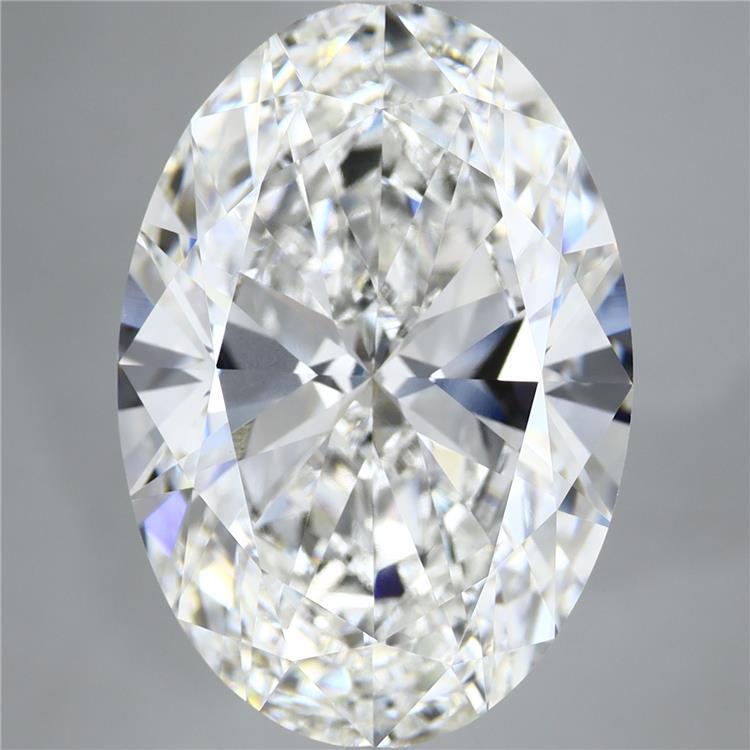 11.06ct Oval F VVS2 Lab Created Diamond