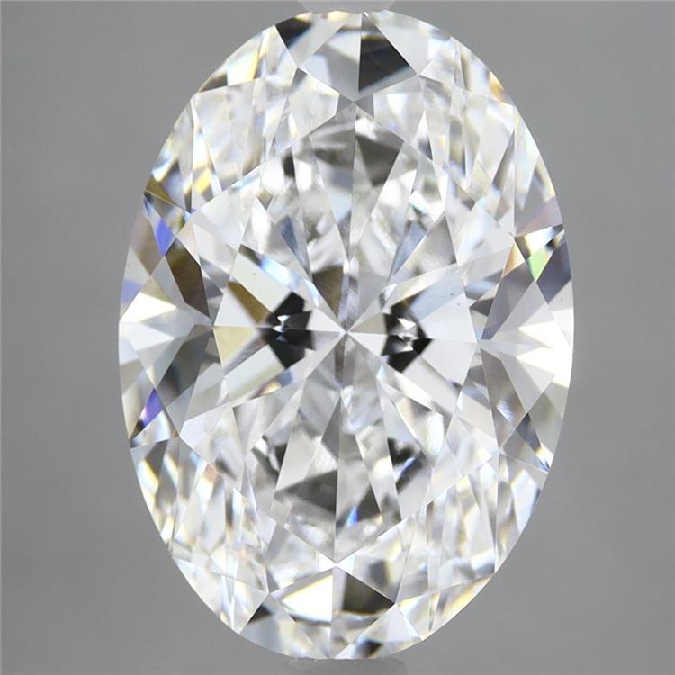 4.82ct Oval E VVS2 Lab Created Diamond
