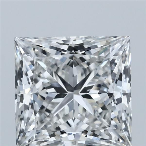 4.05ct Princess F VS1 Lab Created Diamond