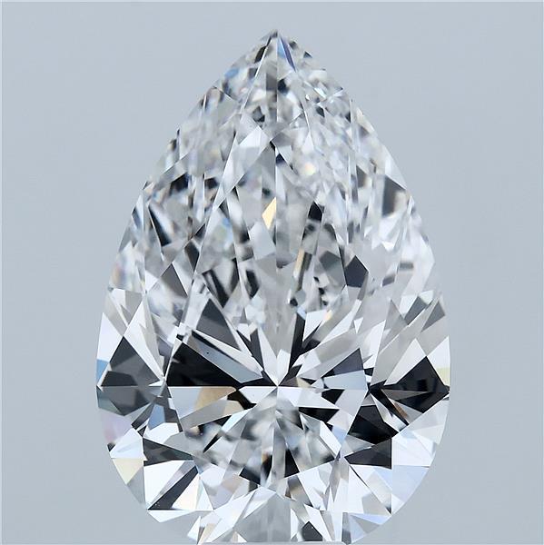 11.04ct Pear E VVS2 Lab Created Diamond