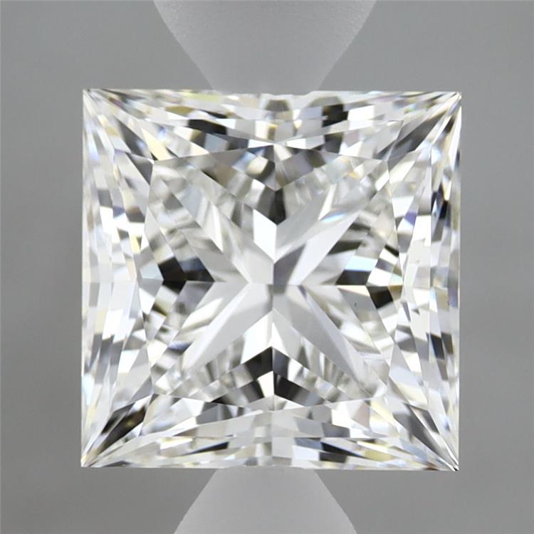 3.07ct Princess E VVS2 Lab Created Diamond