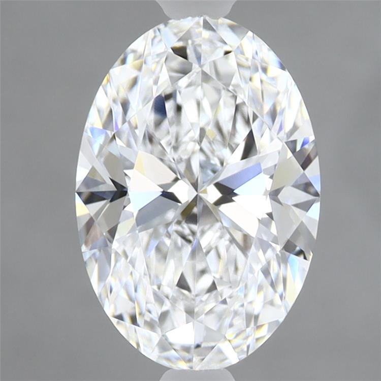1.92ct Oval D VVS2 Lab Created Diamond