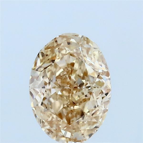 1.1ct Oval Q-R VS2 Lab Created Diamond