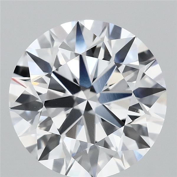 3.51ct Round D VVS1 Lab Created Diamond