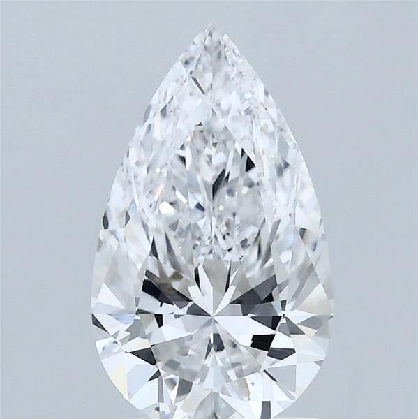 1.55ct Pear D VVS2 Lab Created Diamond