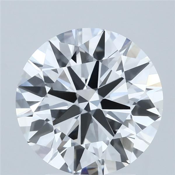 3.1ct Round E VVS2 Lab Created Diamond