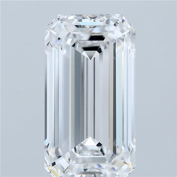 5.48ct Emerald E VVS2 Lab Created Diamond