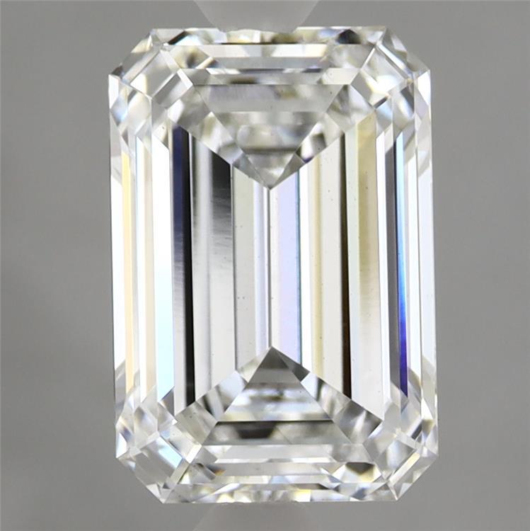 2.69ct Emerald E VS2 Lab Created Diamond
