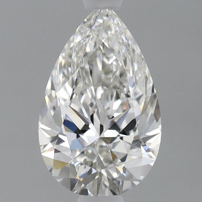 0.97ct Pear F VS1 Lab Created Diamond