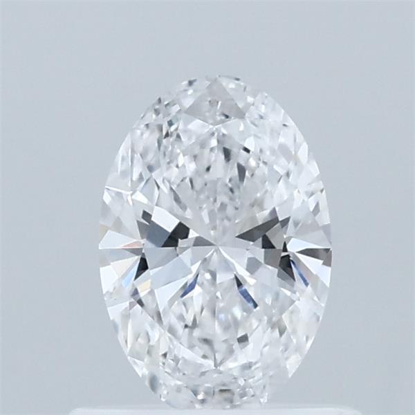 0.59ct Oval D VVS2 Lab Created Diamond